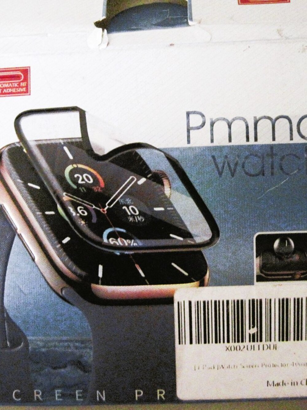 2pk.Pmma Apple band watch screen protector-tempered glass protects for 40MM-New